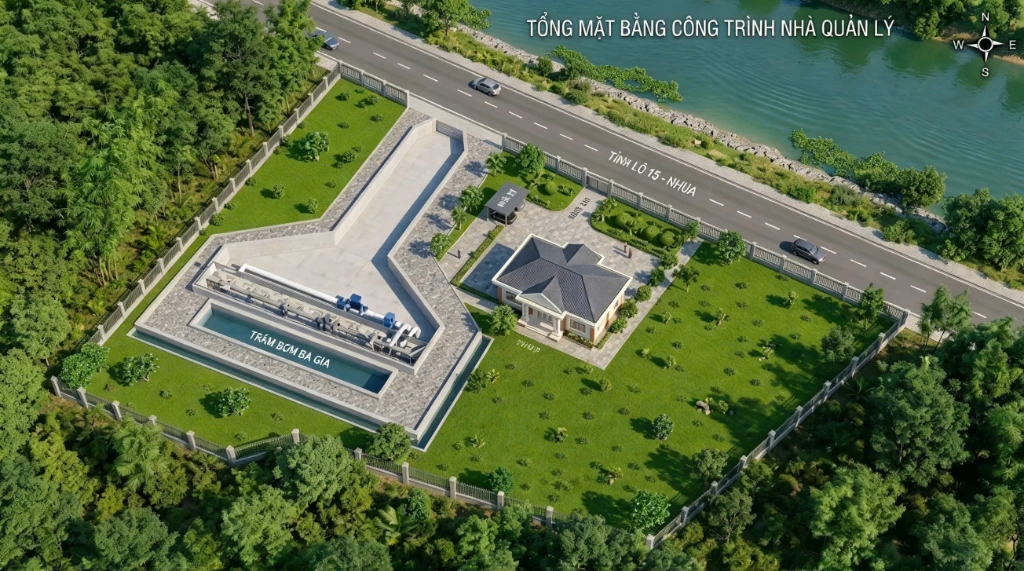 Nhà Quản Lý Đê Bao Ven Sông Sài Gòn